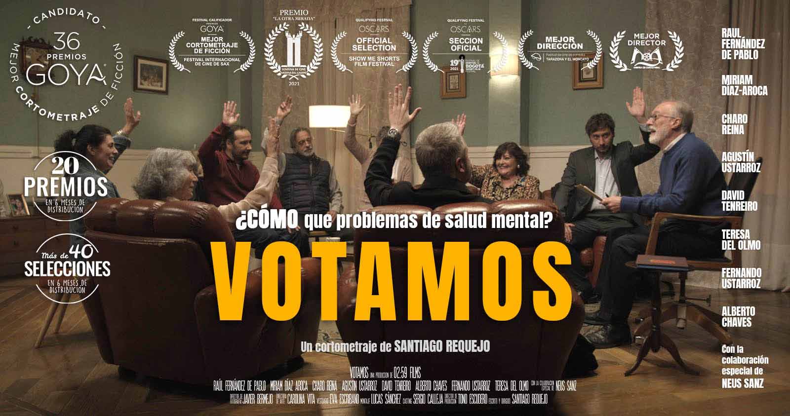 Crítica del cortometraje ‘Votamos’, nominado al Goya
