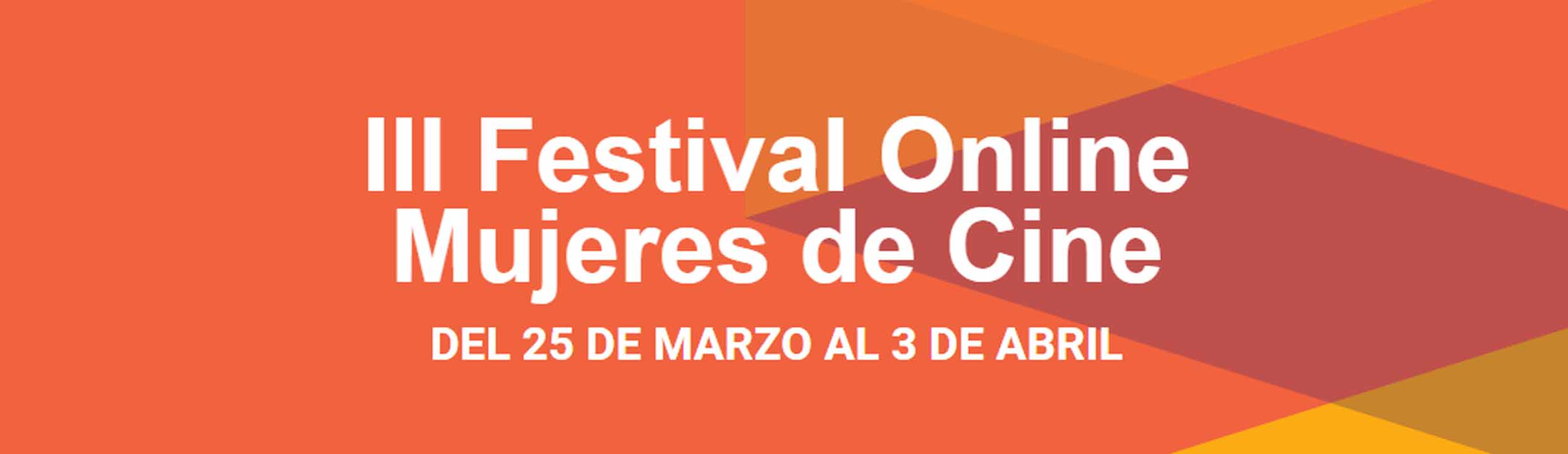 III Festival Online Mujeres de Cine