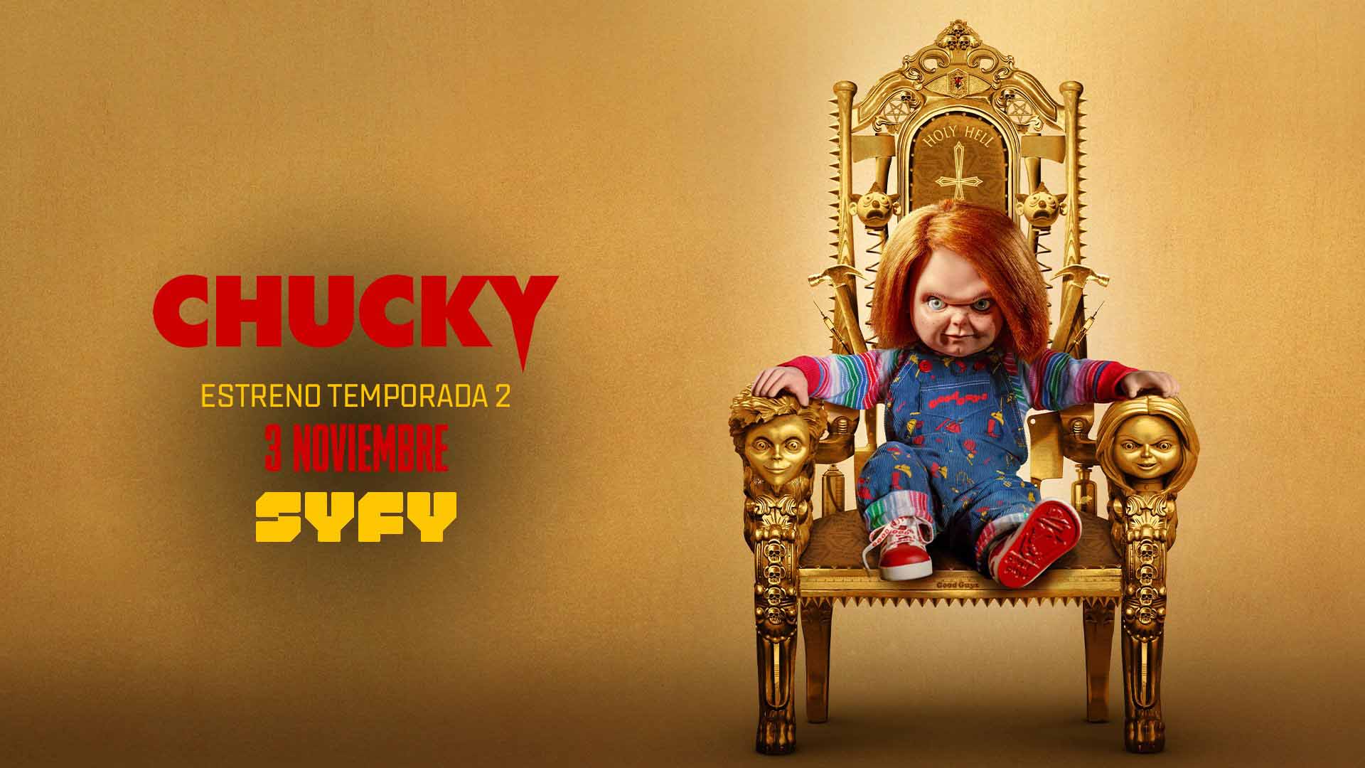 A punto de estrenarse la segunda temporada de ‘Chucky’