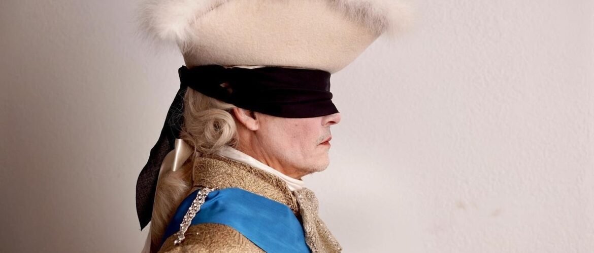 JEANNE DU BARRY - Johnny Depp as Louis XV (1)