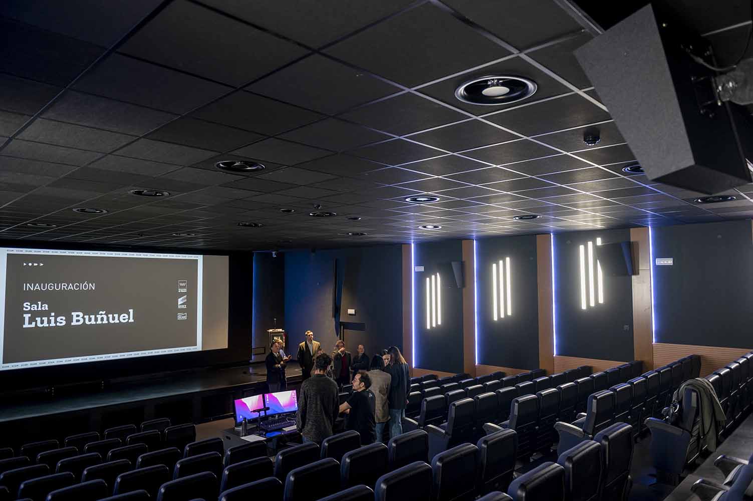 ECAM inaugura nueva sala de cine patrocinada por Sony Pictures