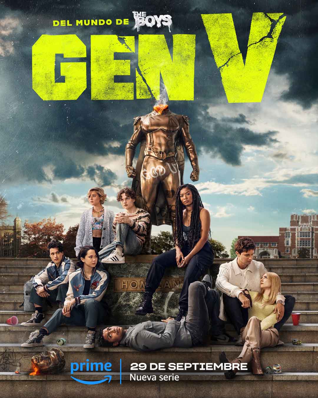 Estos son los protagonistas de ‘Gen V’, el spinoff de ‘The Boys’