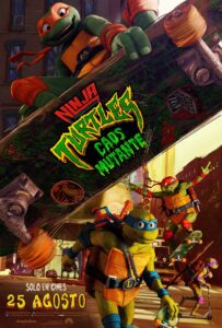 ninja turtles caos mutante poster