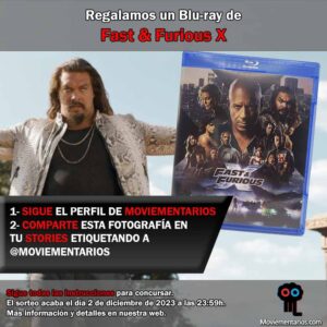 sorteo blu-ray fast x