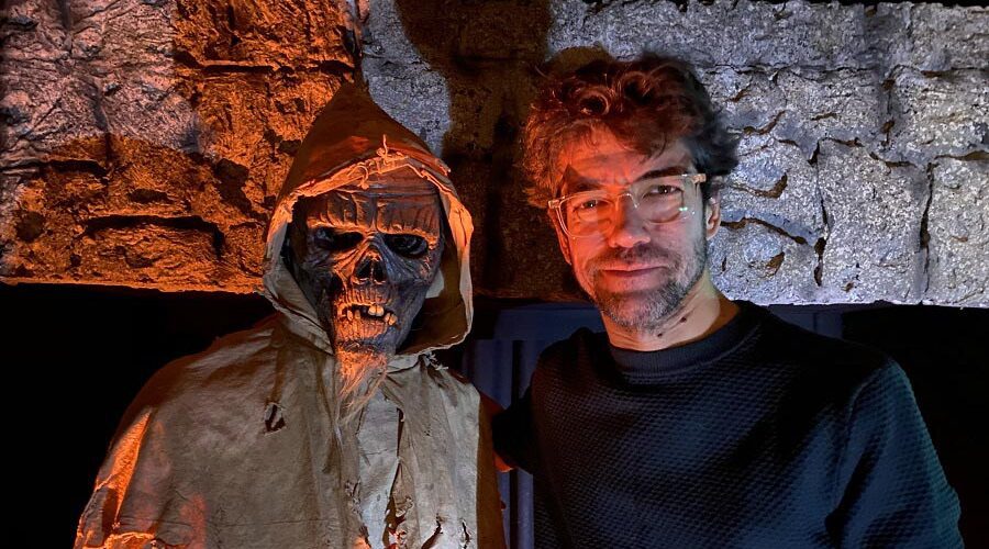 javier botet museo de cera wax horror experience madrid templario figura