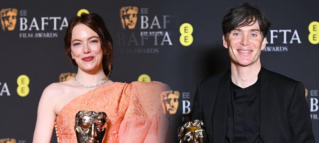 bafta 2024 emma stone cillian murphy