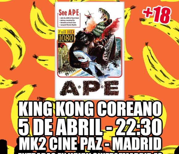 ape a.p.e. plagio king kong