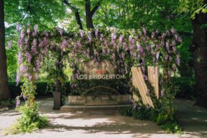El jardín de los Bridgerton