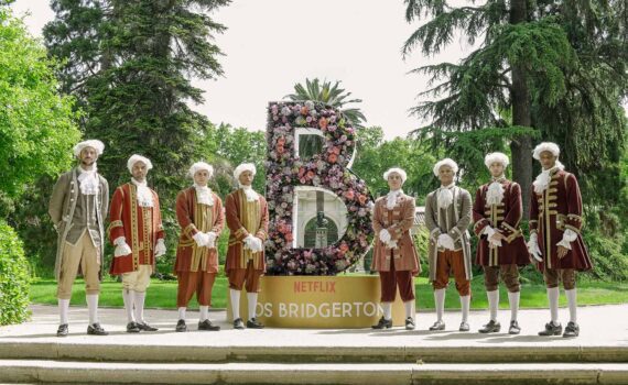 El jardín de los Bridgerton