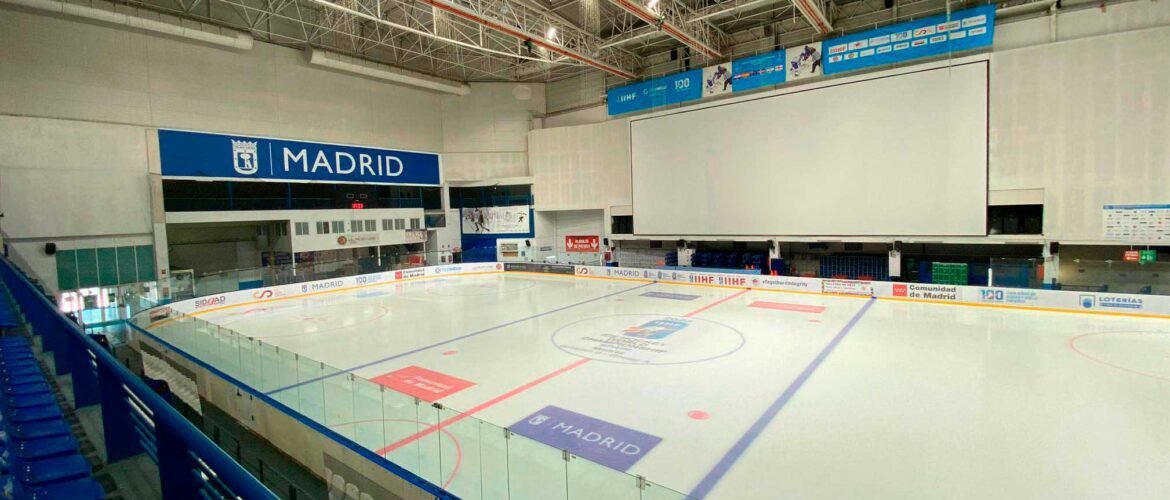 palacio de hielo pista de hielo