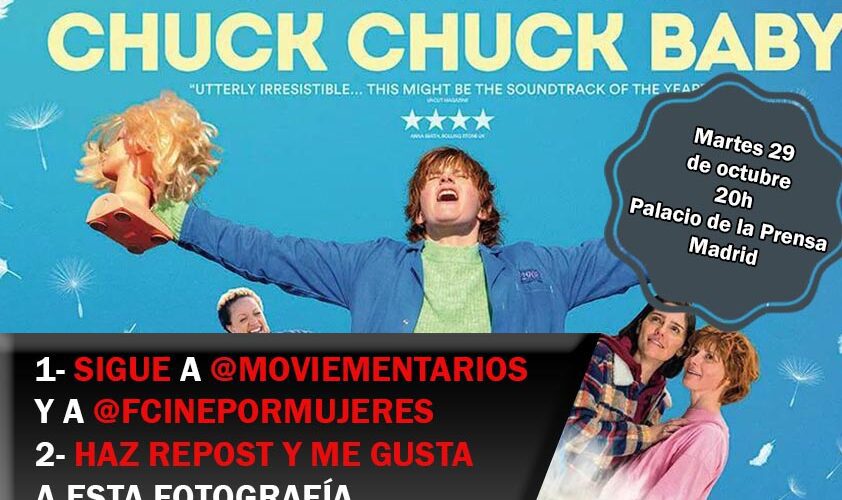 chuck chuck baby cine por mujeres sorteo
