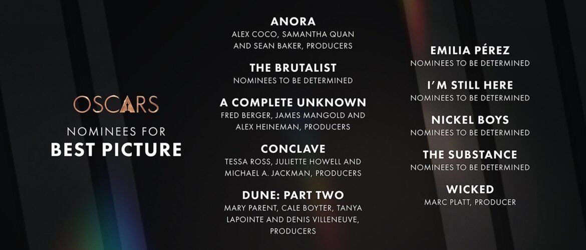 nominados oscar 2025