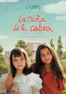La niña de la cabra poster