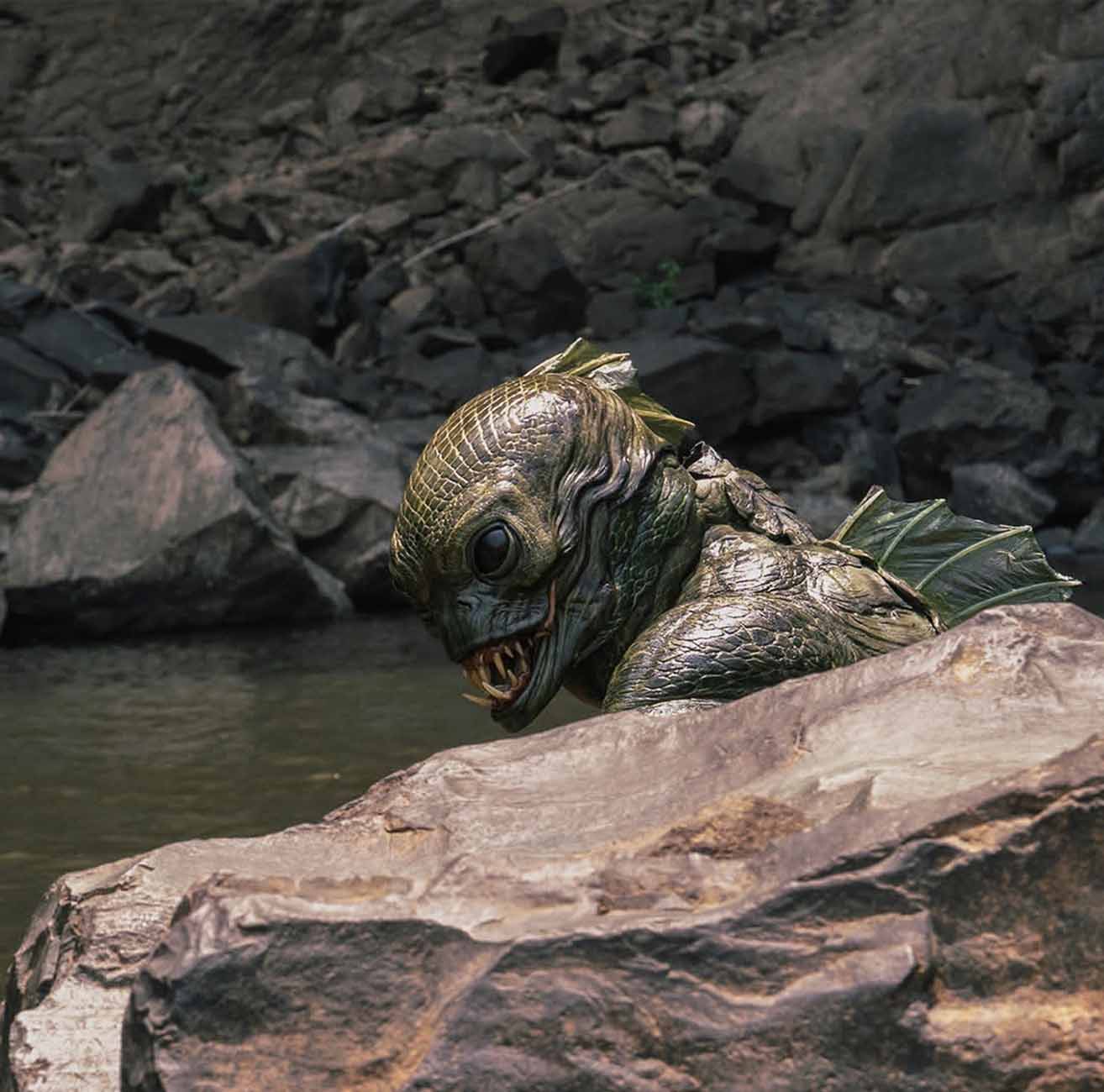 orang ikan monster island enemigos