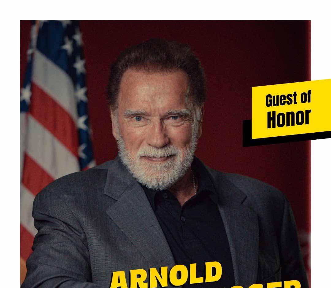 Arnold Schwarzenegger comic con malaga
