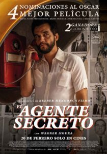 el agente secreto poster
