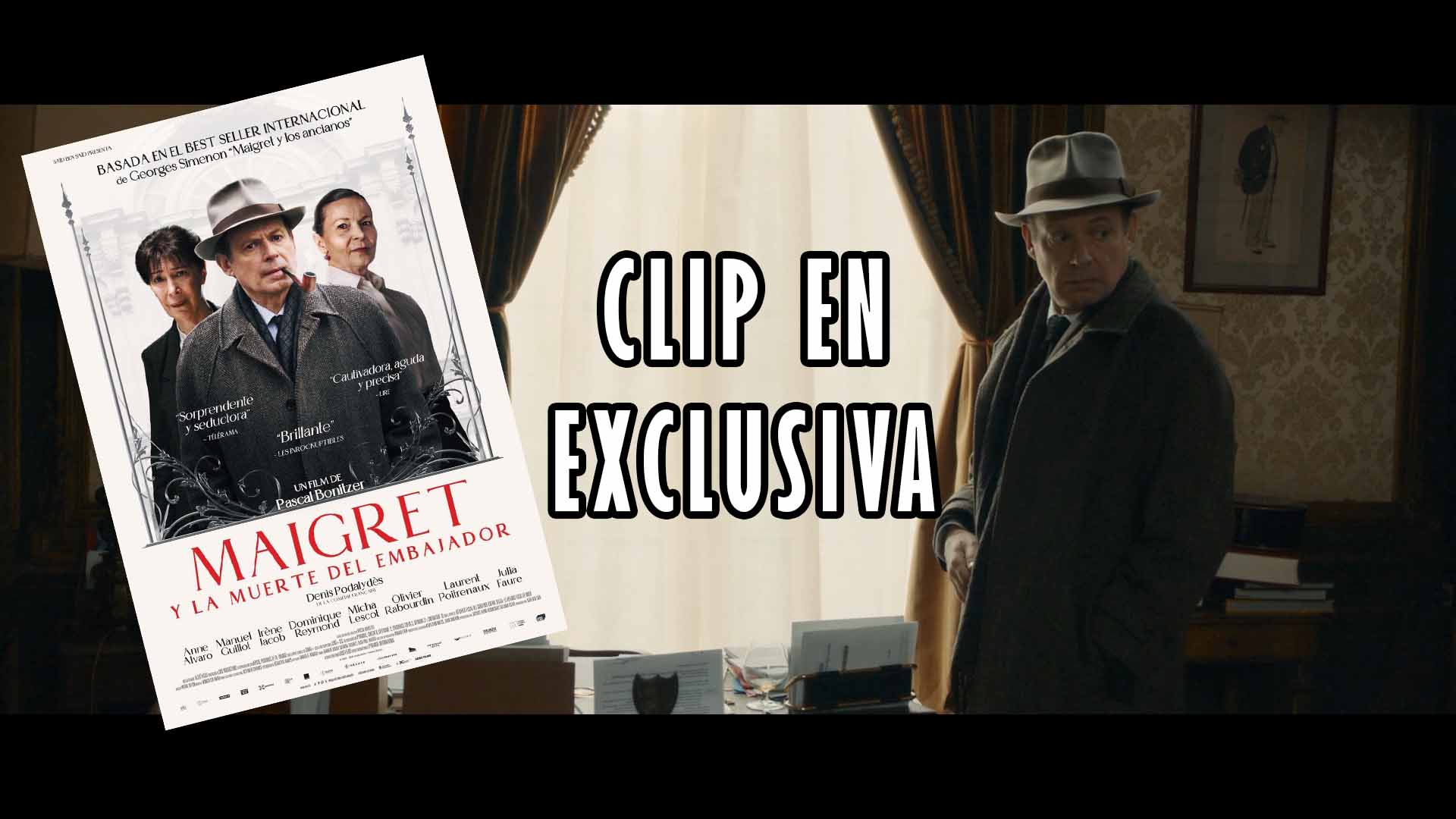clip Maigret y la muerte del embajador