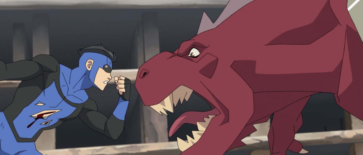 invencible invincible temporada 4 dinosaurio