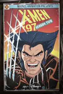 X-Men 97 temporada 2 poster con wolverine