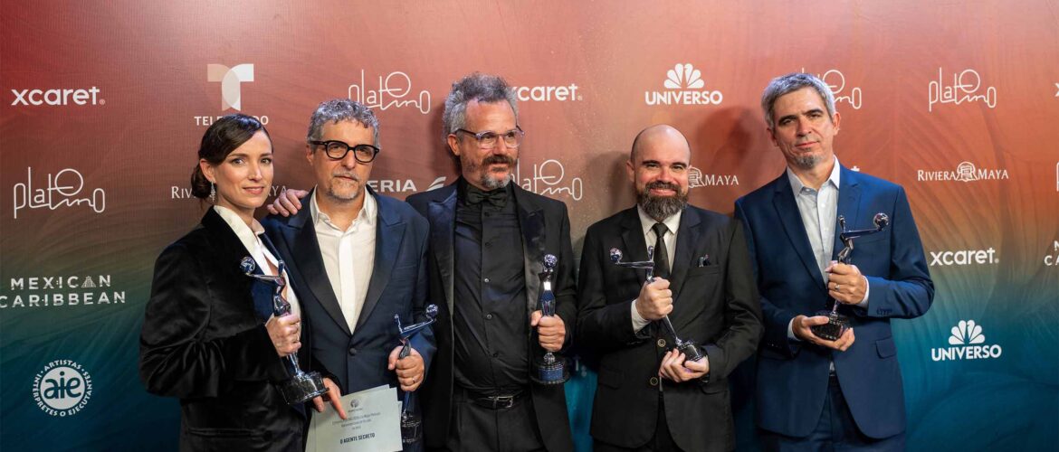 premios platino equipo de El agente secreto
