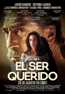 El ser querido cartel con Javier Bardem y Victoria Luengo