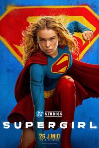 Supergirl poster Milly Alcock