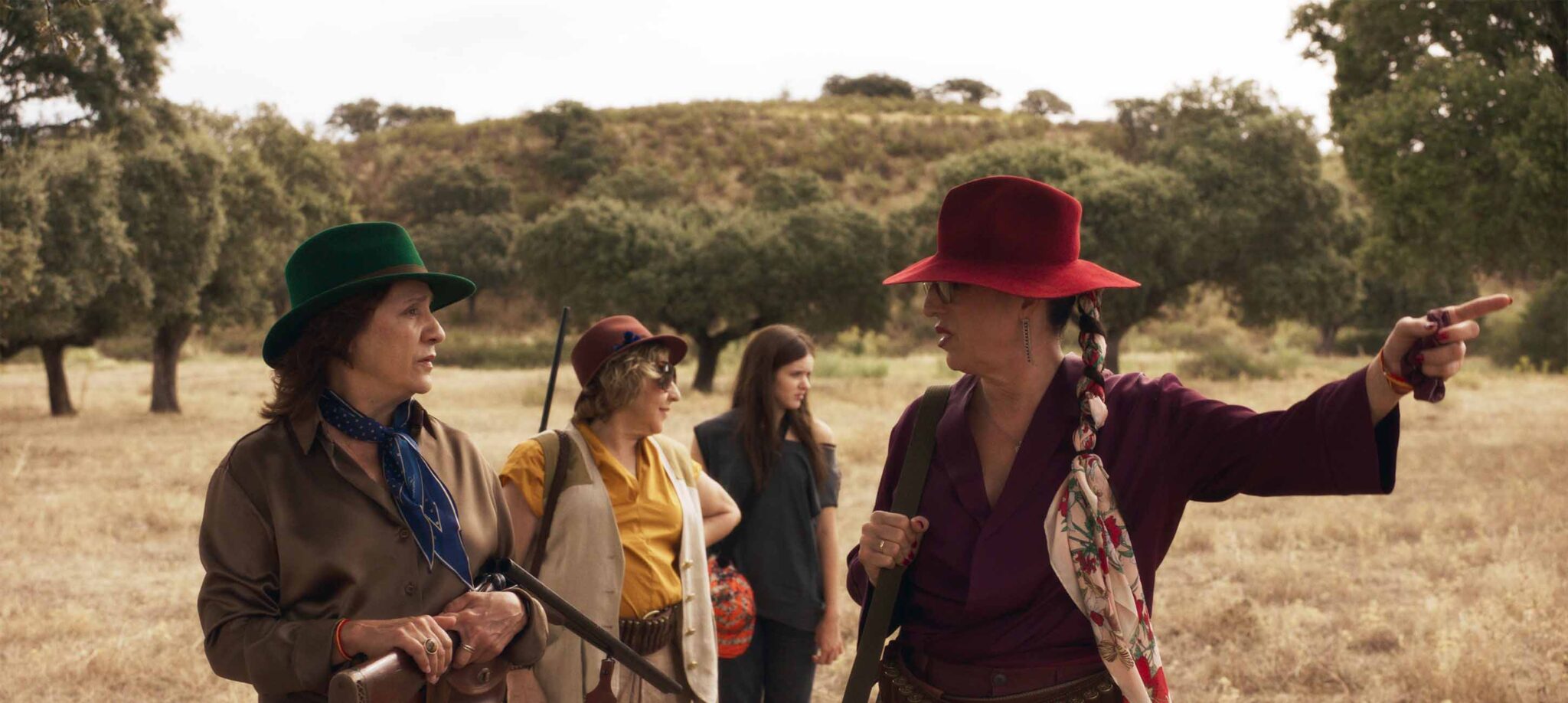 dñía de caza Carmen Machi, Blanca Portillo, Rossy de Palma, Zoé Arnao