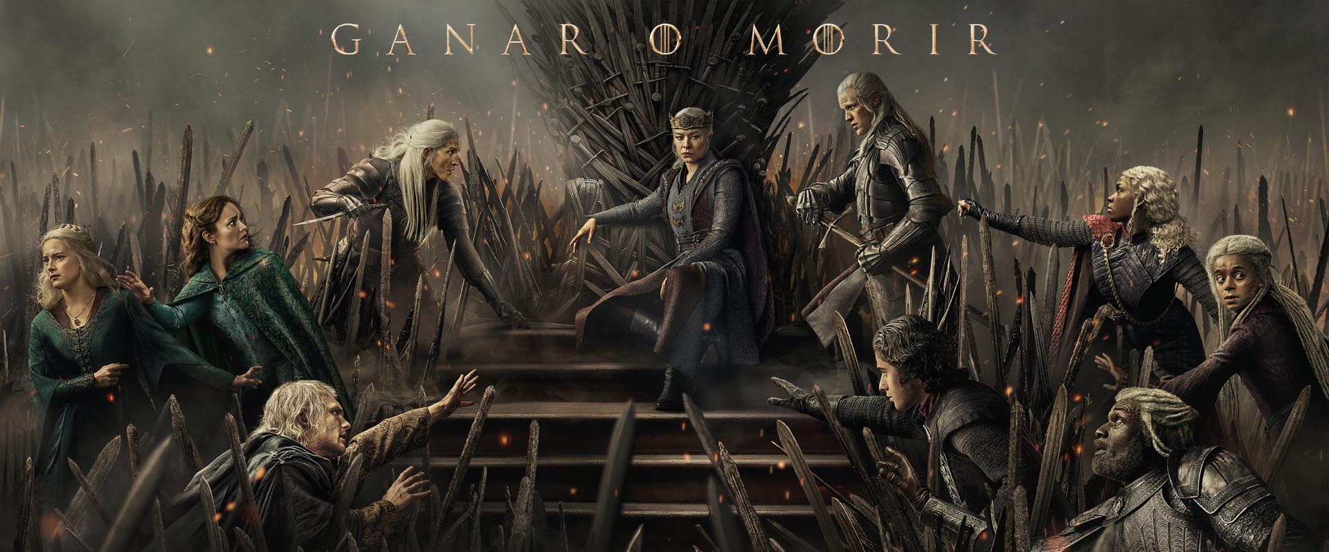 la casa del dragón temporada 3 protagonistas trono de hierro