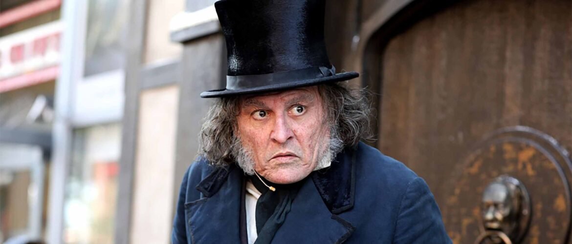 Johnny Depp Scrooge y los fantasmas de la Navidad