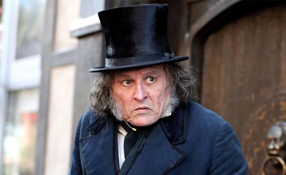 Johnny Depp Scrooge y los fantasmas de la Navidad