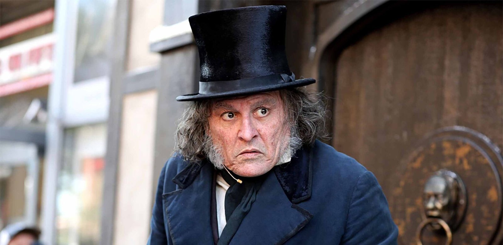 Johnny Depp Scrooge y los fantasmas de la Navidad