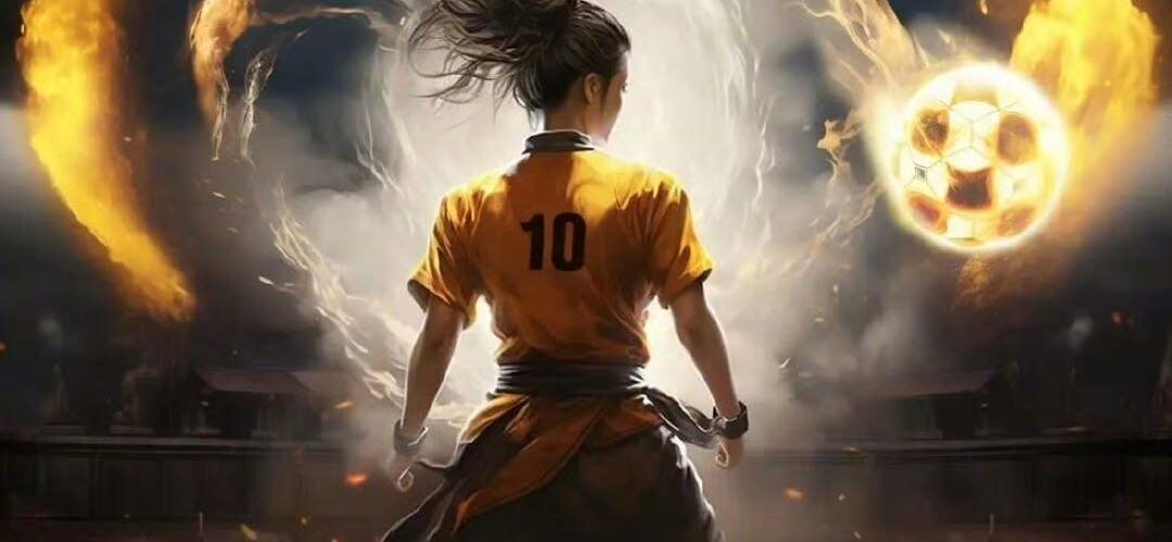 Nv Zu Kung Fu Soccer women poster