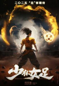 Nv Zu Kung Fu Soccer women poster