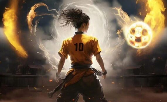 Nv Zu Kung Fu Soccer women poster