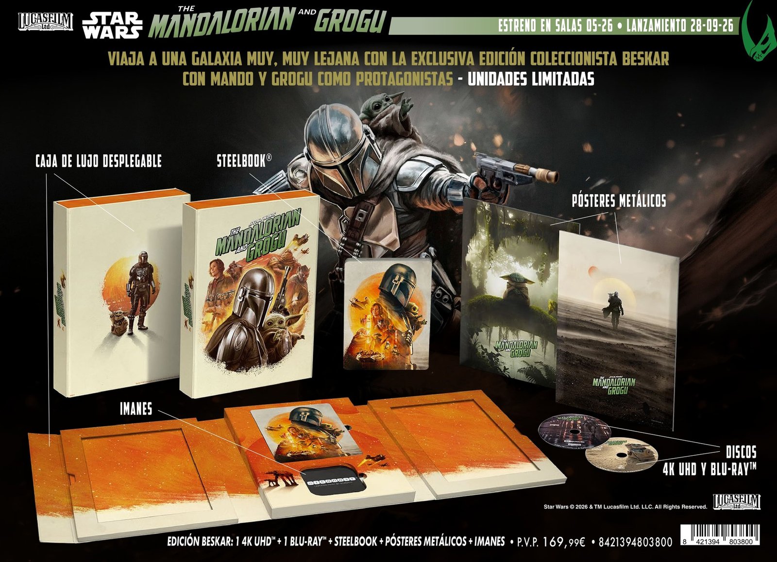 Divisa films novedades septiembre 2026 mandalorian