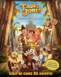 Tadeo jones y la lámpara maravillosa poster