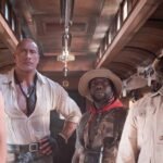 jumanji mundo abierto Karen Gillan, Dwayne Johnson, Kevin Hart and Jack Black