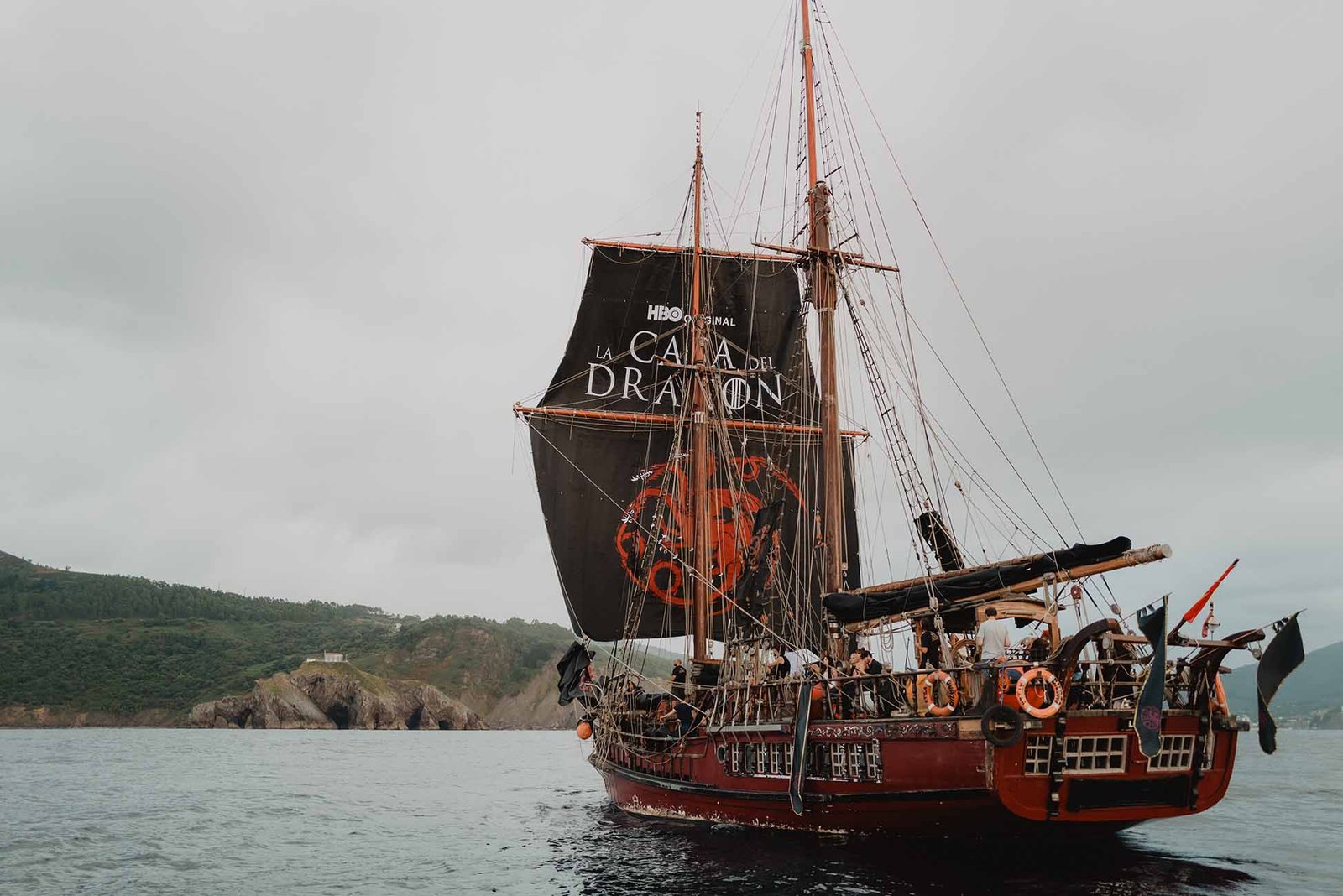 la casa del dragón experiencia barco targaryen