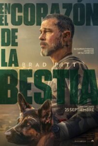En el corazón de la bestia Brad Pitt poster