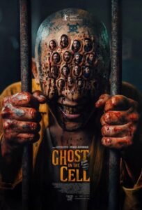 ghost in the cell preso cara agujereada poster