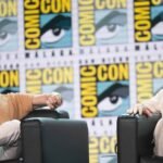 Elijah wood y sean astin hablando de el señor de los anillos en comic con malaga