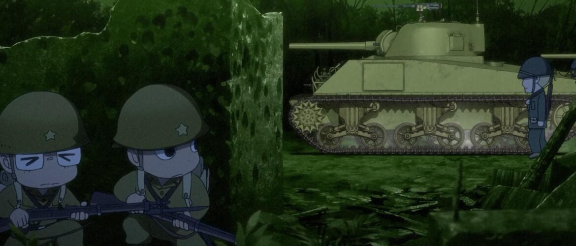 peleliu guernica of paradise soldados y tanque